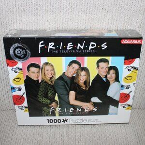 3/$55❤️sealed FRIENDS THE TELEVISION SERIES 1000 pcs puzzle Aquarius Warner Bros